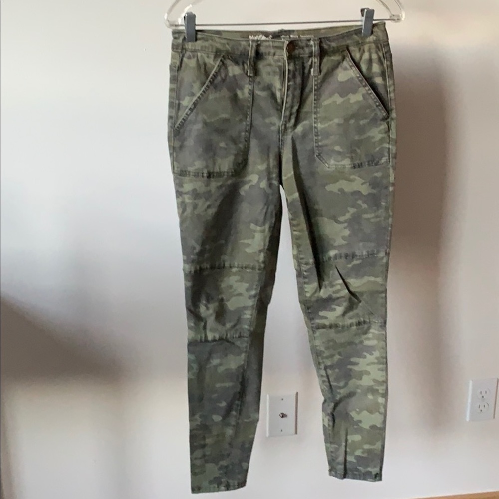 Camo high rise jegging